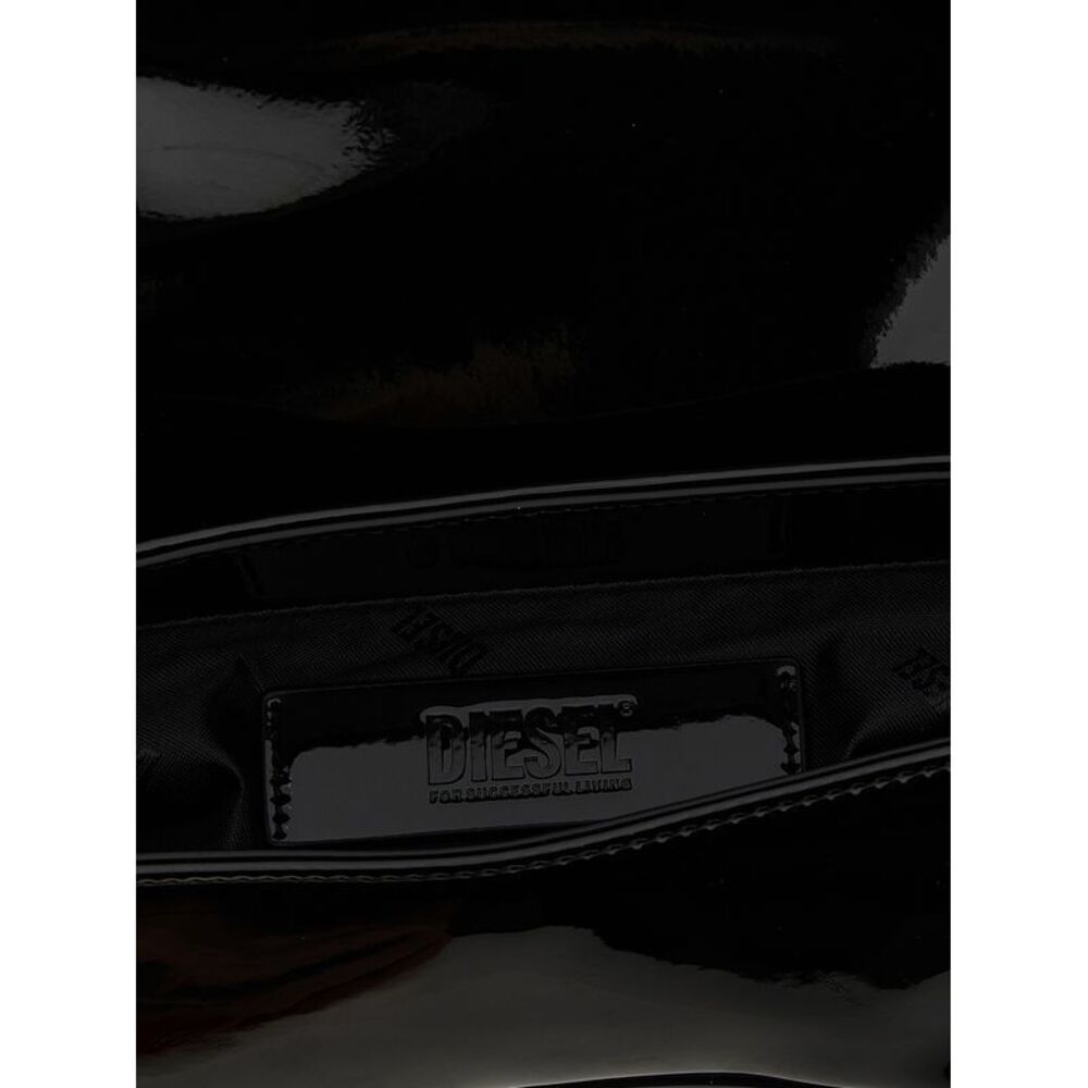 Diesel Black Polyethylene Shoulder Women's Bag - Picture 4 of 4